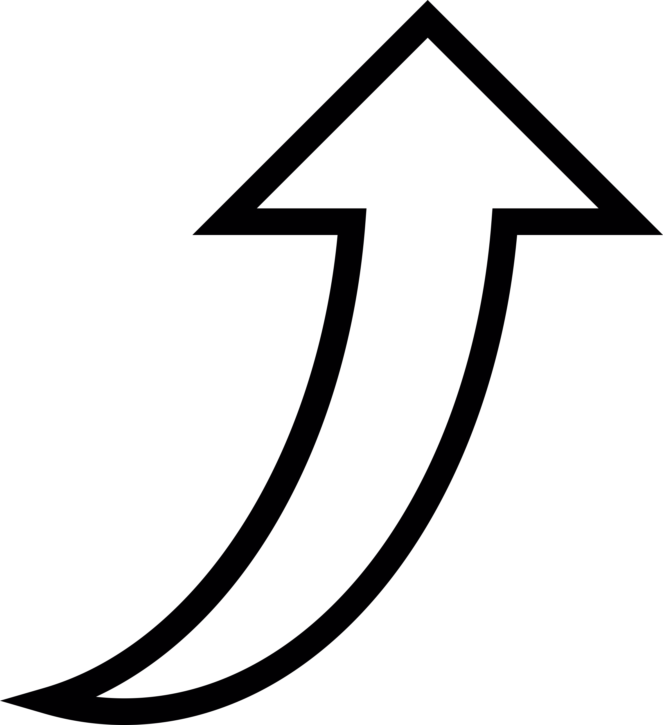 Curved Up Arrow Laser Cut Svg File Free Vectors